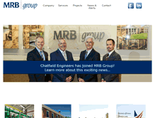 Tablet Screenshot of mrbgroup.com